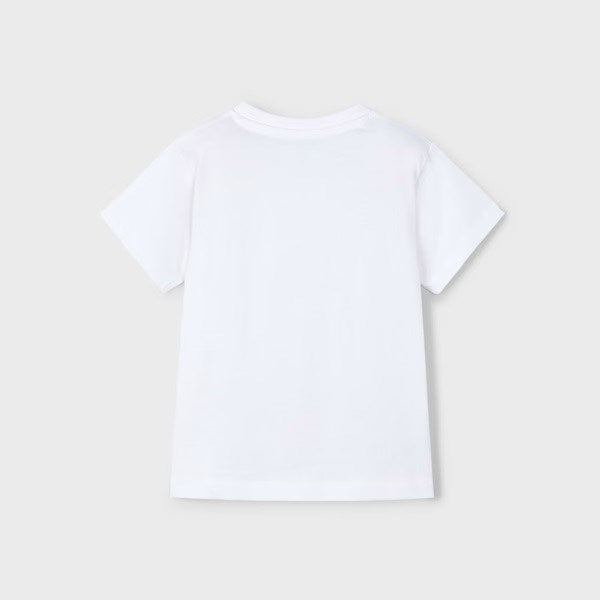 Mayoral Yazlık Erkek Kısa Kol T-shirt Beyaz