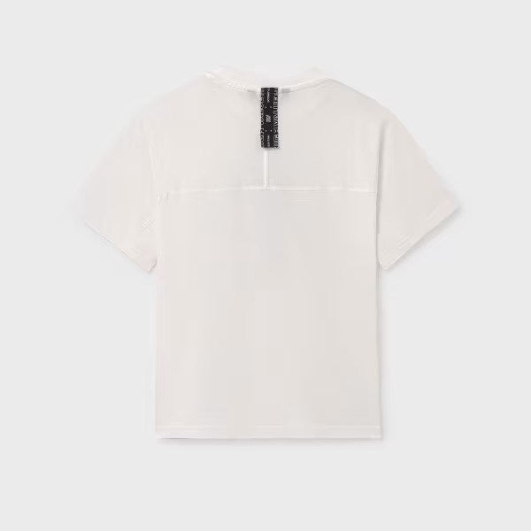 Mayoral Yazlık Erkek Kısa Kol T-shirt Ekru