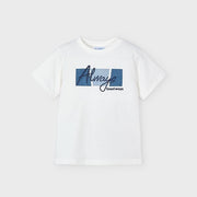 Mayoral Yazlık Erkek Kısa Kol T-shirt Ekru