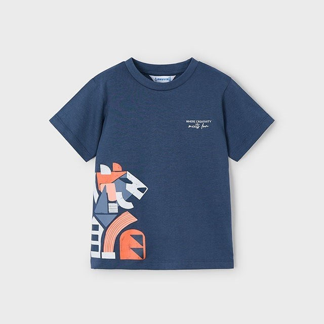 Mayoral Yazlık Erkek Kısa Kol T-shirt Lacivert