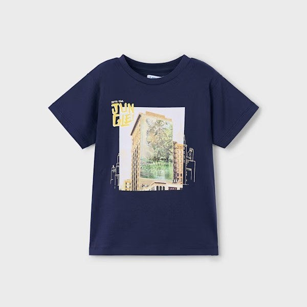 Mayoral Yazlık Erkek Kısa Kol T-shirt Lacivert
