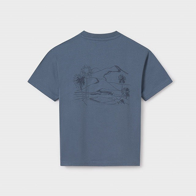 Mayoral Yazlık Erkek Kısa Kol T-shirt Mavi