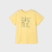 Mayoral Yazlık Erkek Kısa Kol T-shirt Sarı