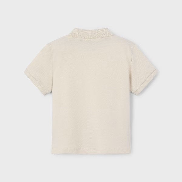 Mayoral Yazlık Erkek Polo Yaka Kısa Kol T-shirt Bej