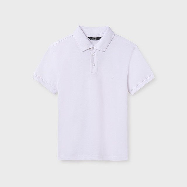 Mayoral Yazlık Erkek Polo Yaka Kısa Kol T-shirt Beyaz