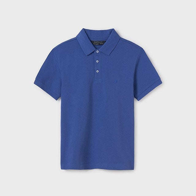 Mayoral Yazlık Erkek Polo Yaka Kısa Kol T-shirt Mavi