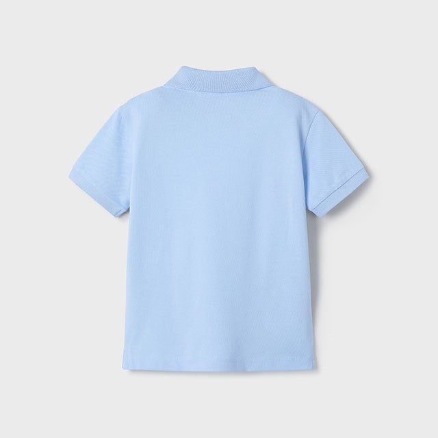 Mayoral Yazlık Erkek Polo Yaka Kısa Kol T-shirt Mavi