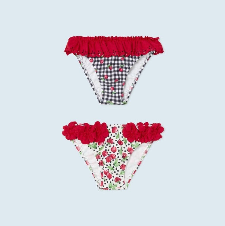 Mayoral Yazlık Kız Bebek Mayo 2'li Set Kırmızı