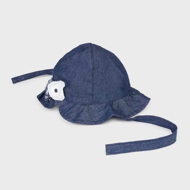 Mayoral Yazlık Kız Bebek Şapka Denim