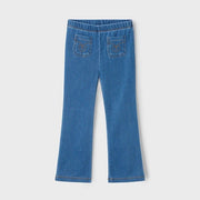Mayoral Yazlık Kız Denim Pantolon Mavi