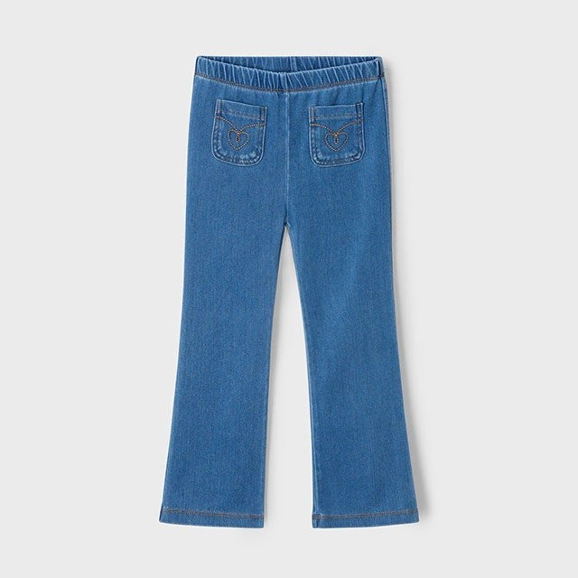 Mayoral Yazlık Kız Denim Pantolon Mavi