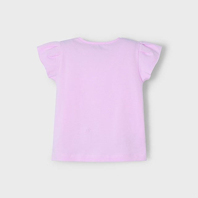 Mayoral Yazlık Kız Kısa Kol T-shirt Pembe