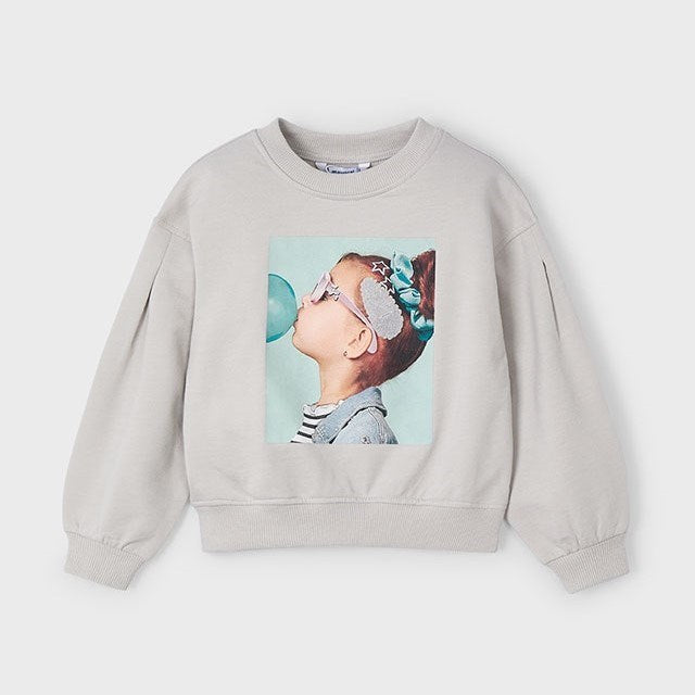 Mayoral Yazlık Kız S-shirt Bej