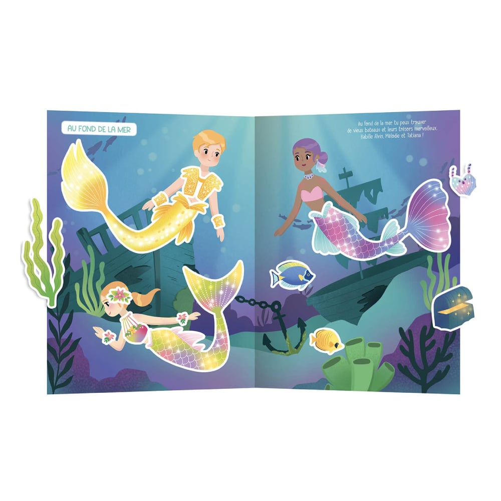 Mes 500 Autocollants Creatifs - Sırenes - Kitap - Görsel 2