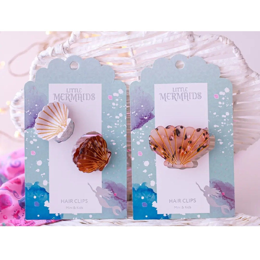 Mini & Kids Little 2'li  Mermaids Medium Toka Kahverengi