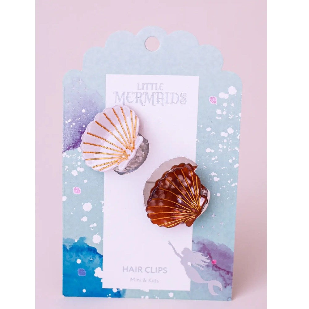 Mini & Kids Little 2'li  Mermaids Medium Toka Kahverengi