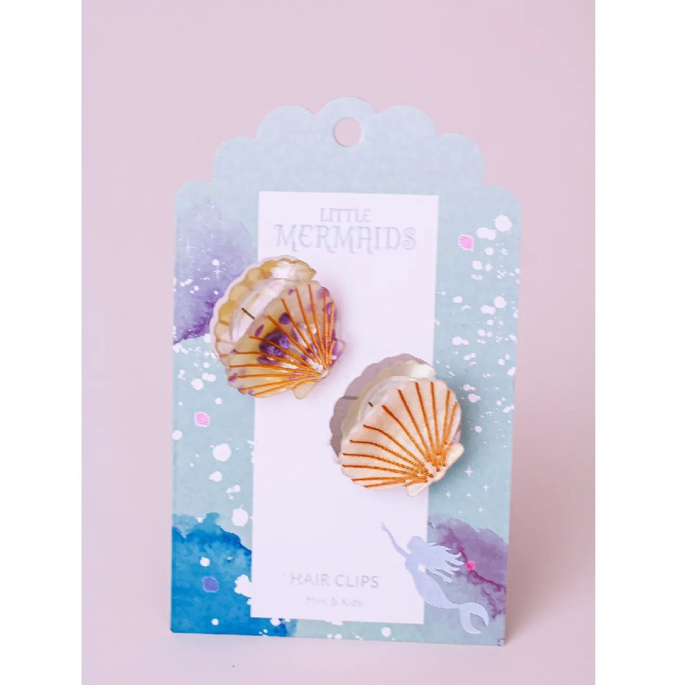 Mini & Kids Little 2'li  Mermaids Medium Toka Lila