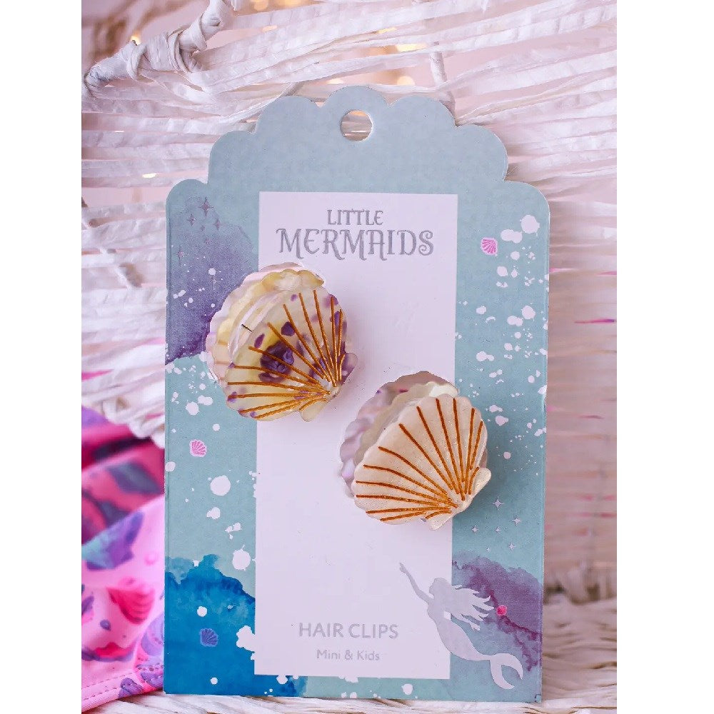 Mini & Kids Little 2'li  Mermaids Medium Toka Lila