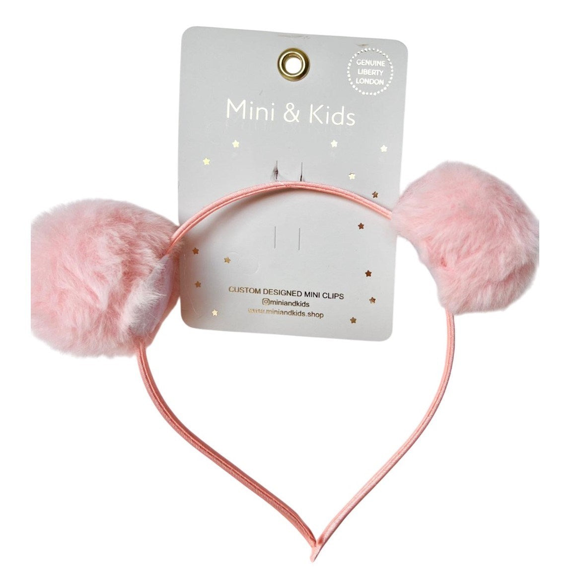 Mini & Kids - Mini PonPon Taç Açık Pembe