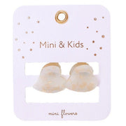 Mini & Kids - Mini Kalp Kemik Toka 2'li Bej