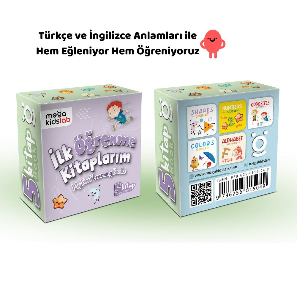 Mini Board Books: İlk Öğrenme Kitaplarım