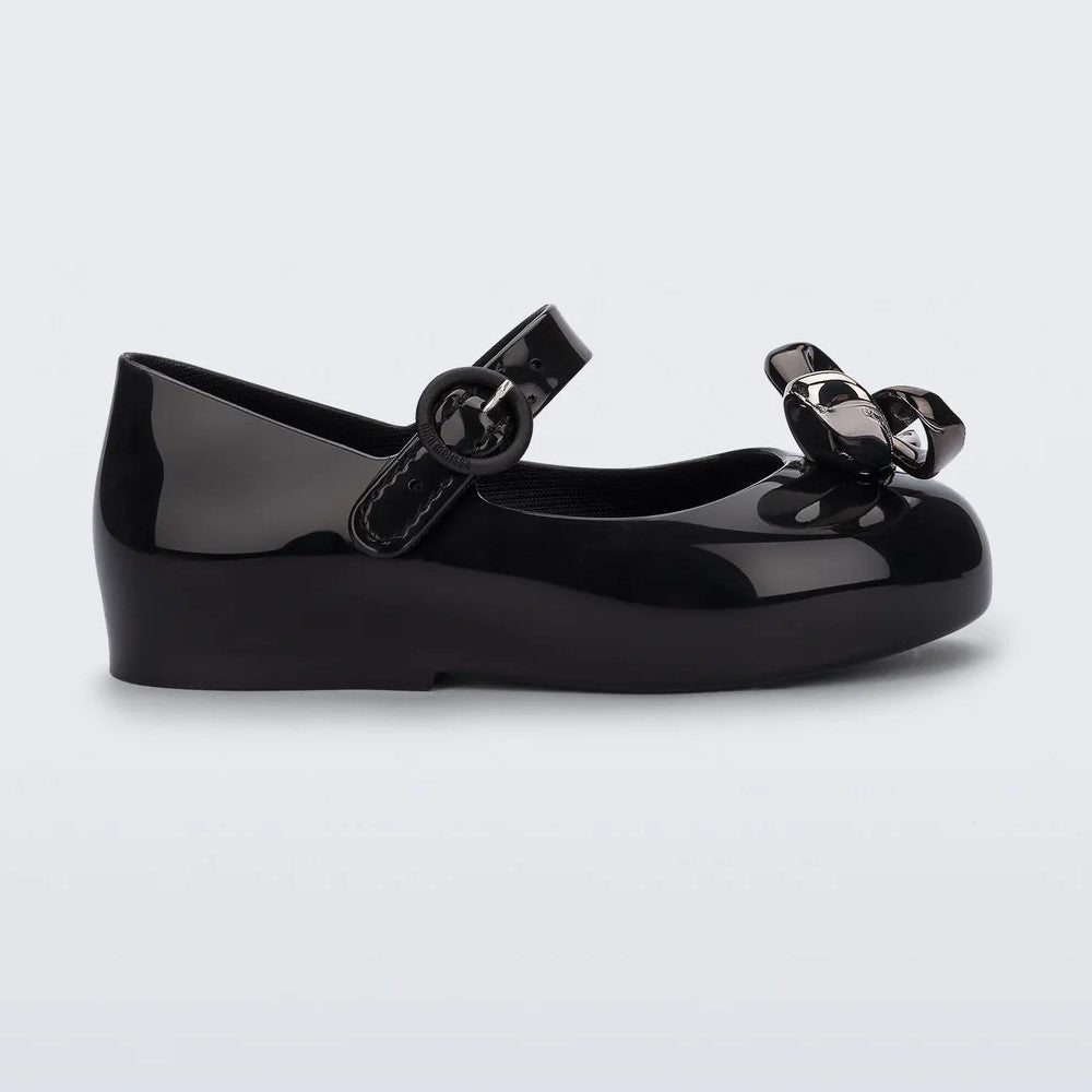 Mini Melissa Kız Bebek Sweet Love Glam Babet Siyah