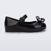 Mini Melissa Kız Bebek Sweet Love Glam Babet Siyah