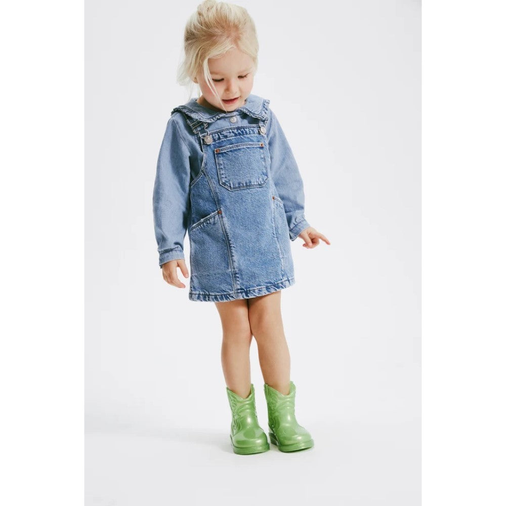 Mini Melissa Kız Bebek Texas Bot Yeşil | Bebekhouse
