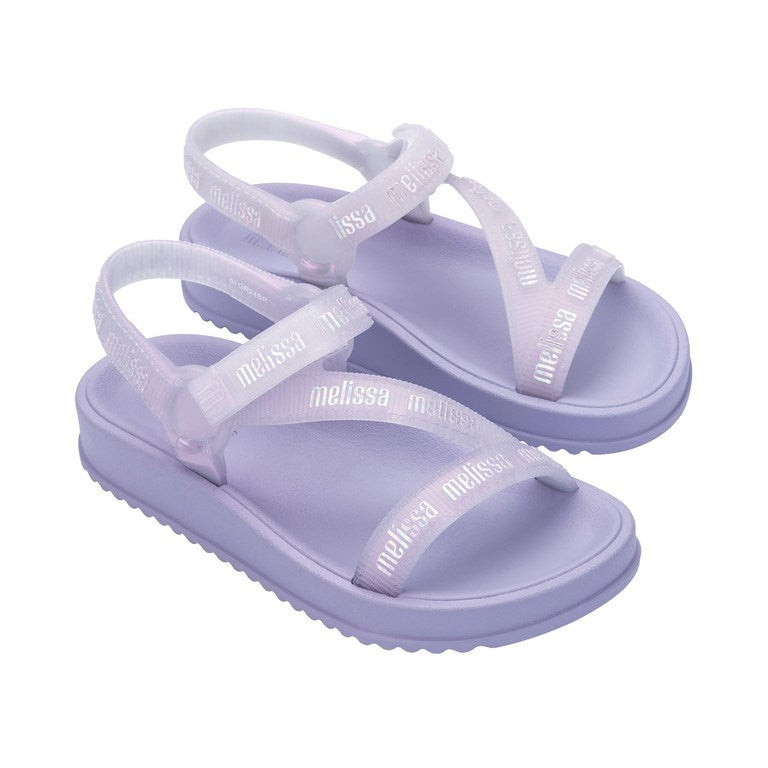 Mini Melissa Stripes M Lover Çocuk Sandaleti Lila