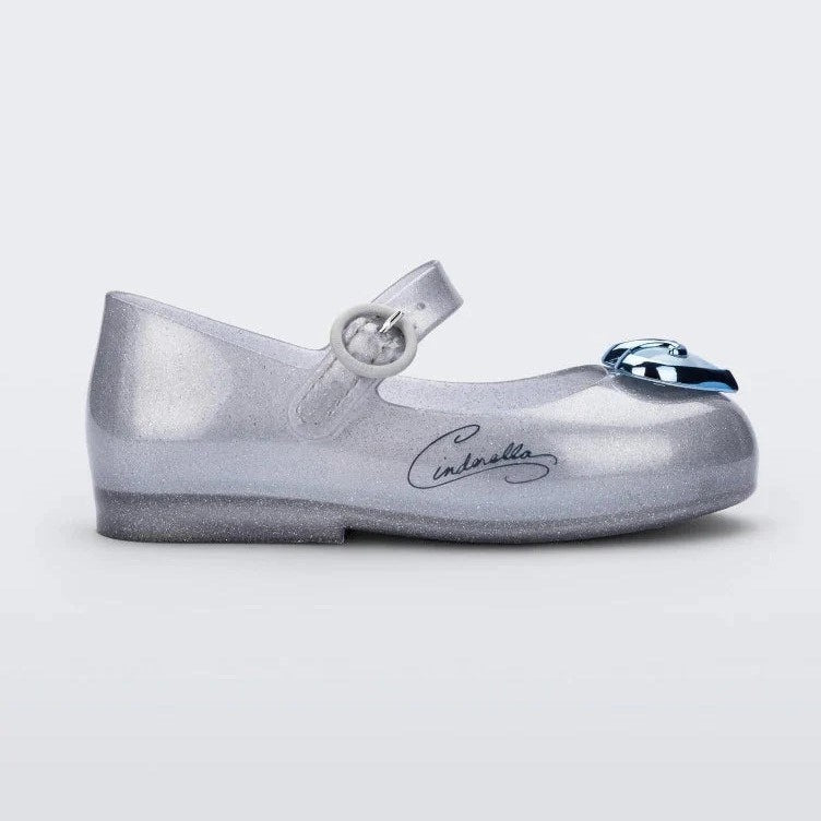 Mini Melissa Sweet Love Bebek Sandaleti Disney Prenses Gri