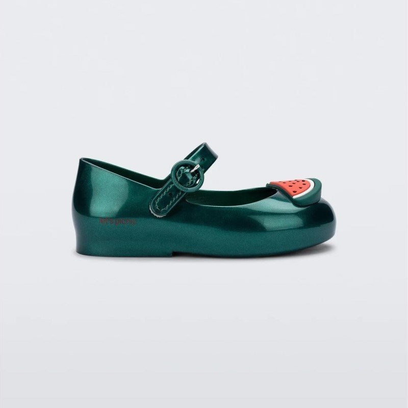 Mini Melissa Sweet Love Bebek Sandaleti Yeşil