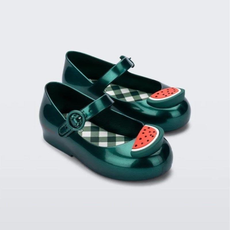 Mini Melissa Sweet Love Bebek Sandaleti Yeşil