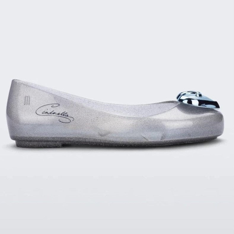 Mini Melissa Sweet Love Çocuk Sandaleti Disney Prenses Gri