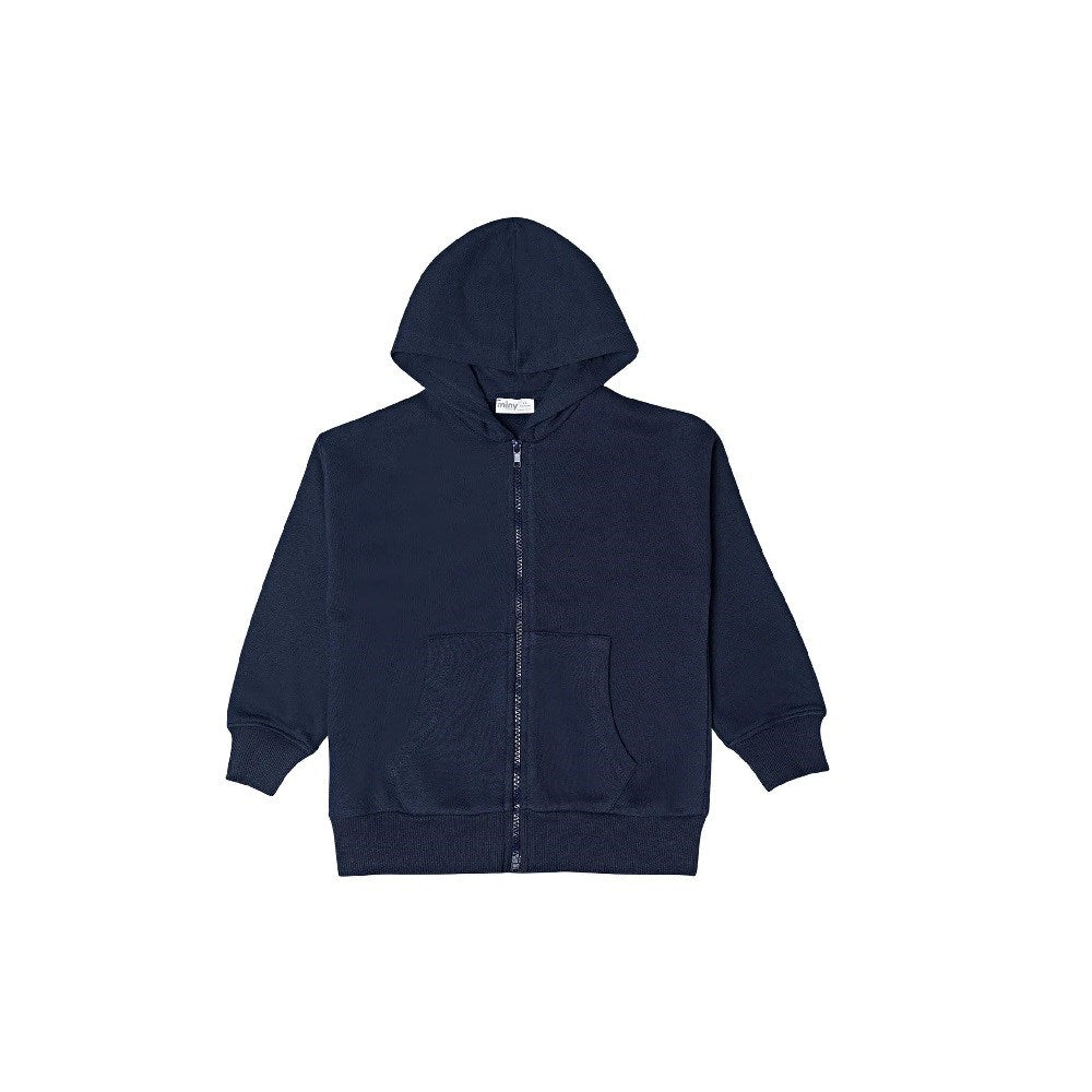 Minycenter Çocuk Fermuarlı Sweat Lacivert