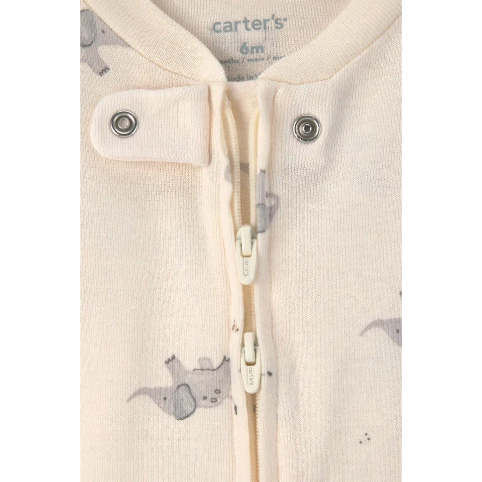 Carter's Erkek Bebek Tulum 2'li Set Gri
