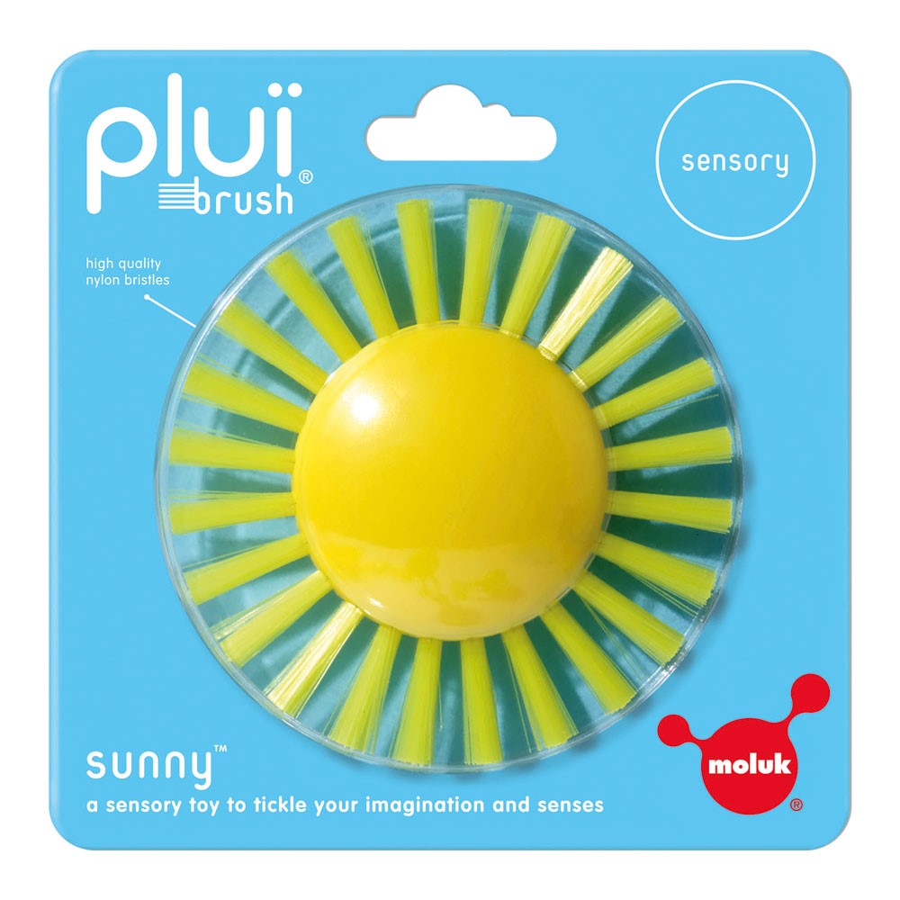 Moluk Design Plui Brush Sunny Yellow 3 Yaş+ STD