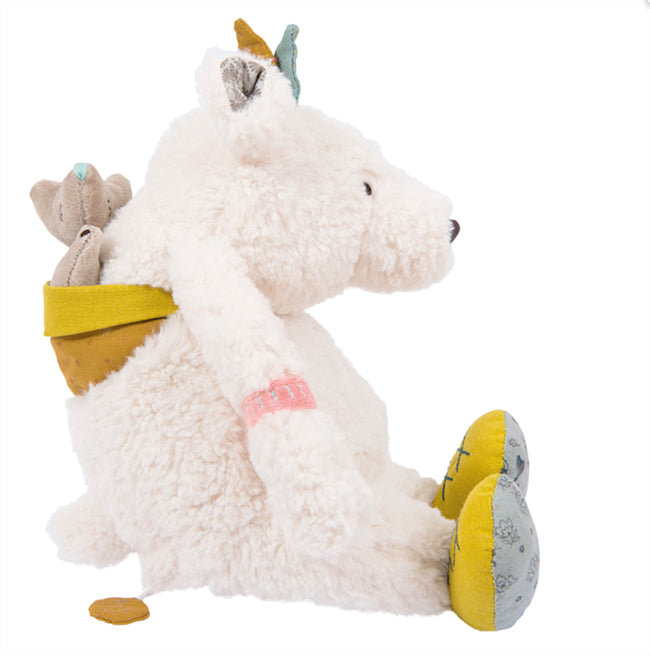 Moulin Roty Müzikli Peluş Oyuncak - Kutup Ayısı