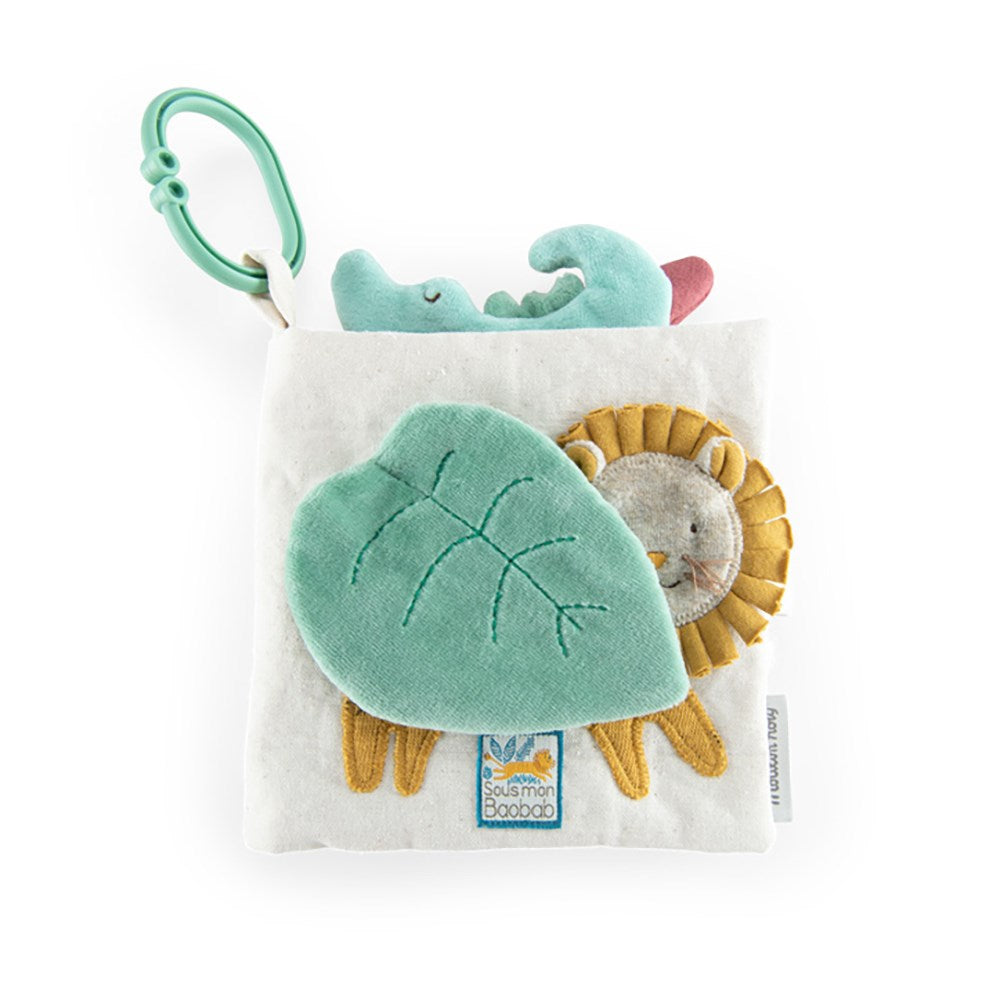 Moulin Roty Yumuşak Bez Kitap - Hayvanlar