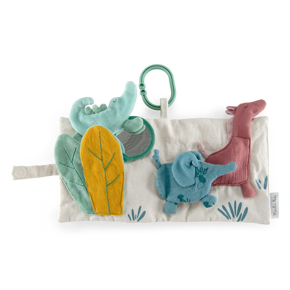 Moulin Roty Yumuşak Bez Kitap - Hayvanlar