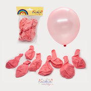 Mumay Bebe Pembe Macaron Balon 8'li