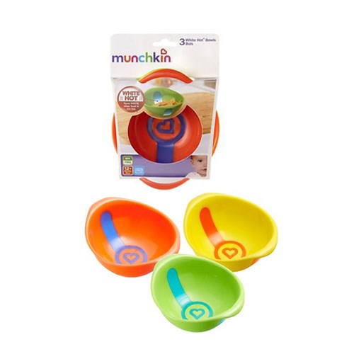 Munchkin Isı Göstergeli Kase 3 lü STD
