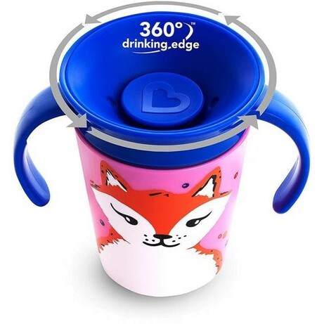 Munchkin Mucize 360 Alıştırma Bardağı Tilki 6 ay+ 177 ml