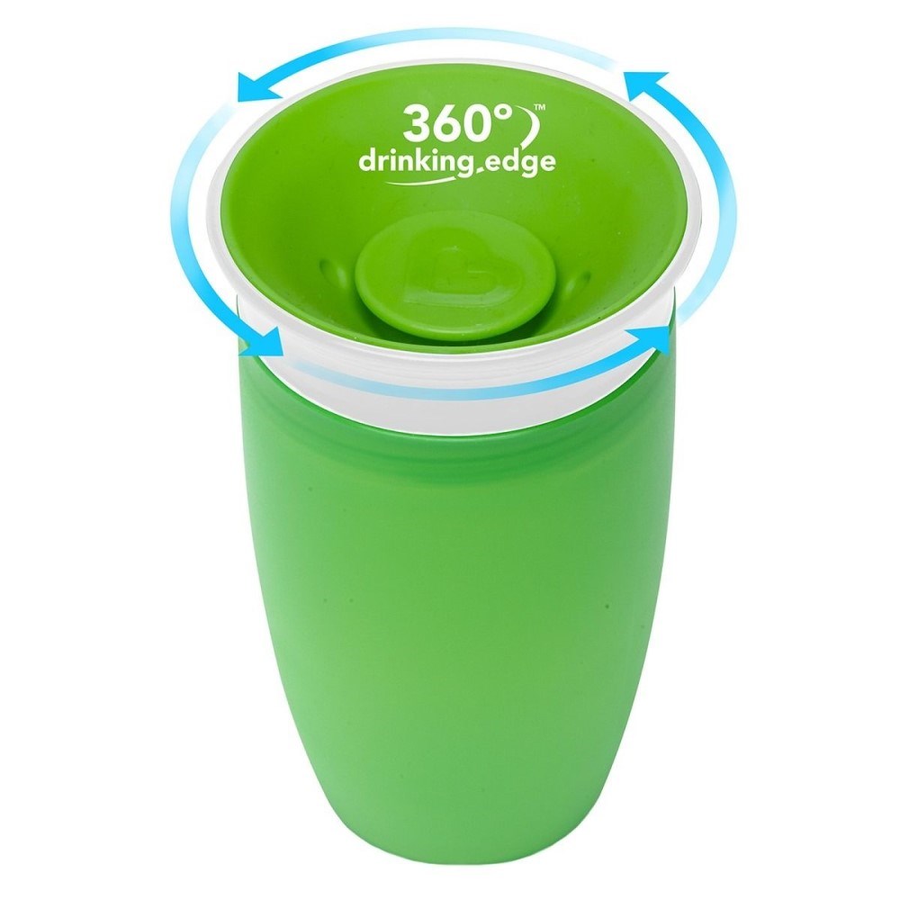 Munchkin Mucize 360° Alıştırma Bardağı 12 ay+ 296 ml Yeşil