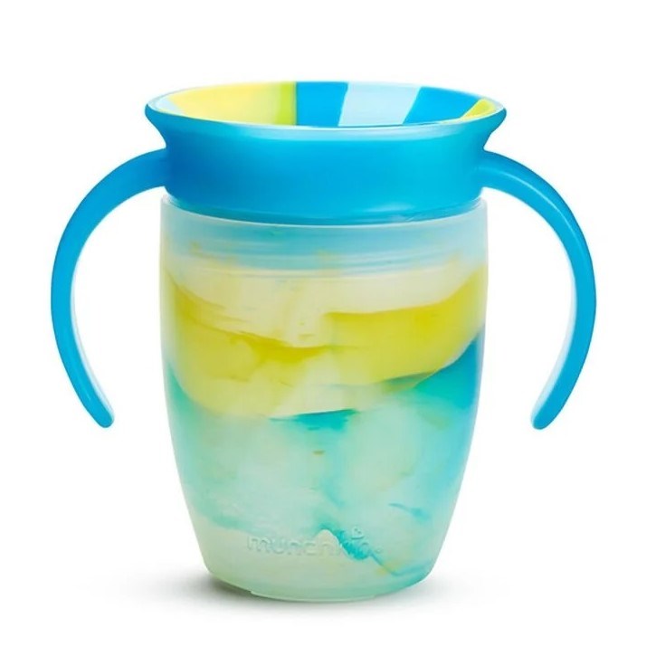Munchkin Mucize 360° Tropical Alıştırma Bardağı 6 ay+ 207 ml Mavi