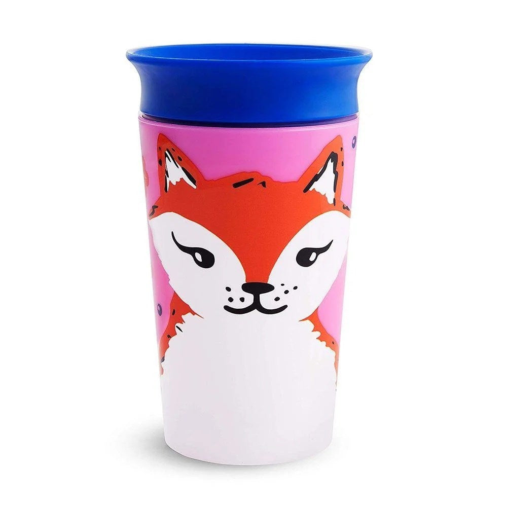 Munchkin Mucize 360° Wildlove Alıştırma Bardağı 12 ay+ 266 ml Tilki