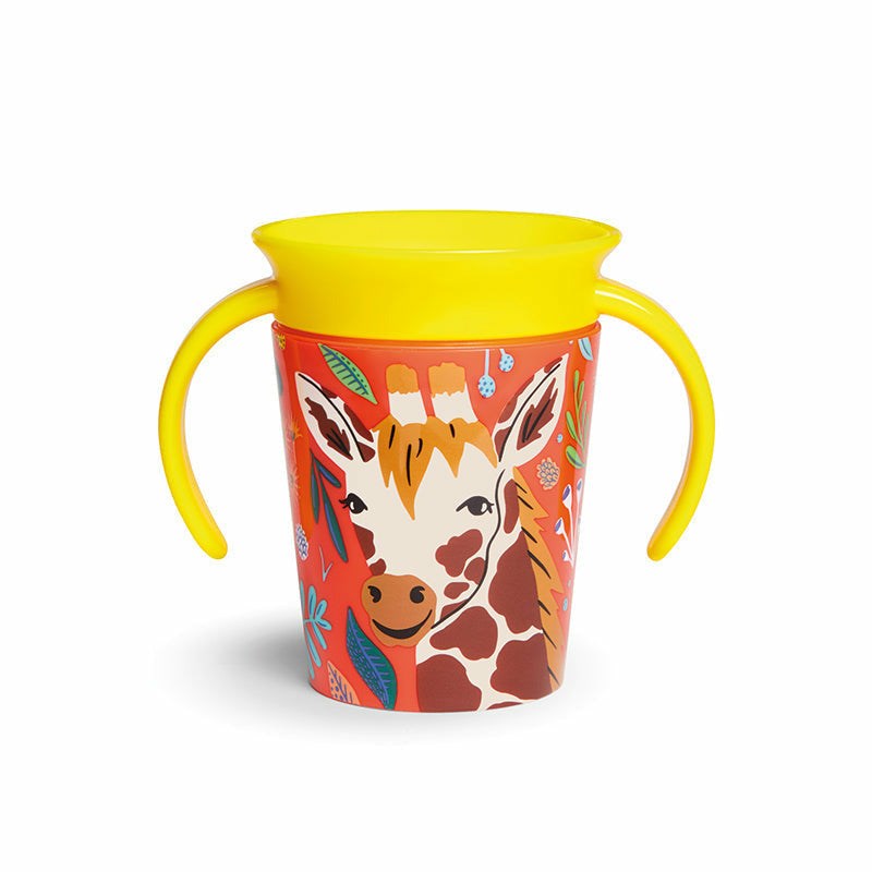 Munchkin Mucize 360° Wildlove Alıştırma Bardağı 6 ay+ 177 ml Zürafa