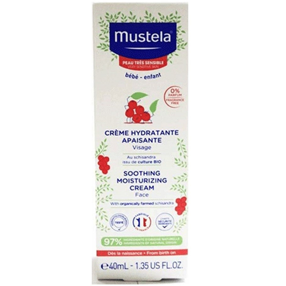 Mustela Soothing Moisturizing Face Cream 40 ml