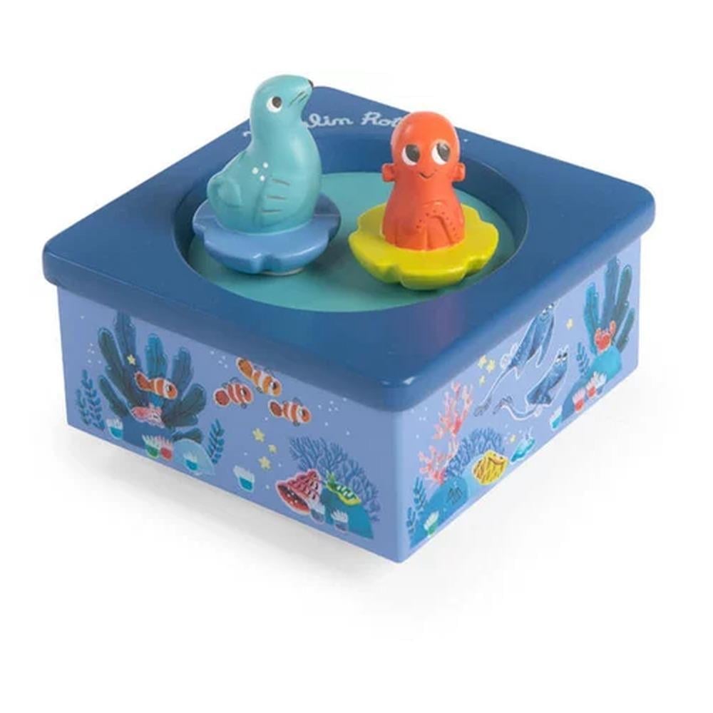 Moulin Roty Müzik Kutusu - Ahtapot Paulie nin Maceraları