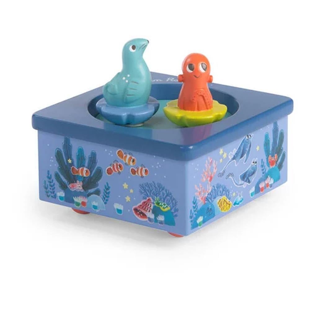 Moulin Roty Müzik Kutusu - Ahtapot Paulie nin Maceraları