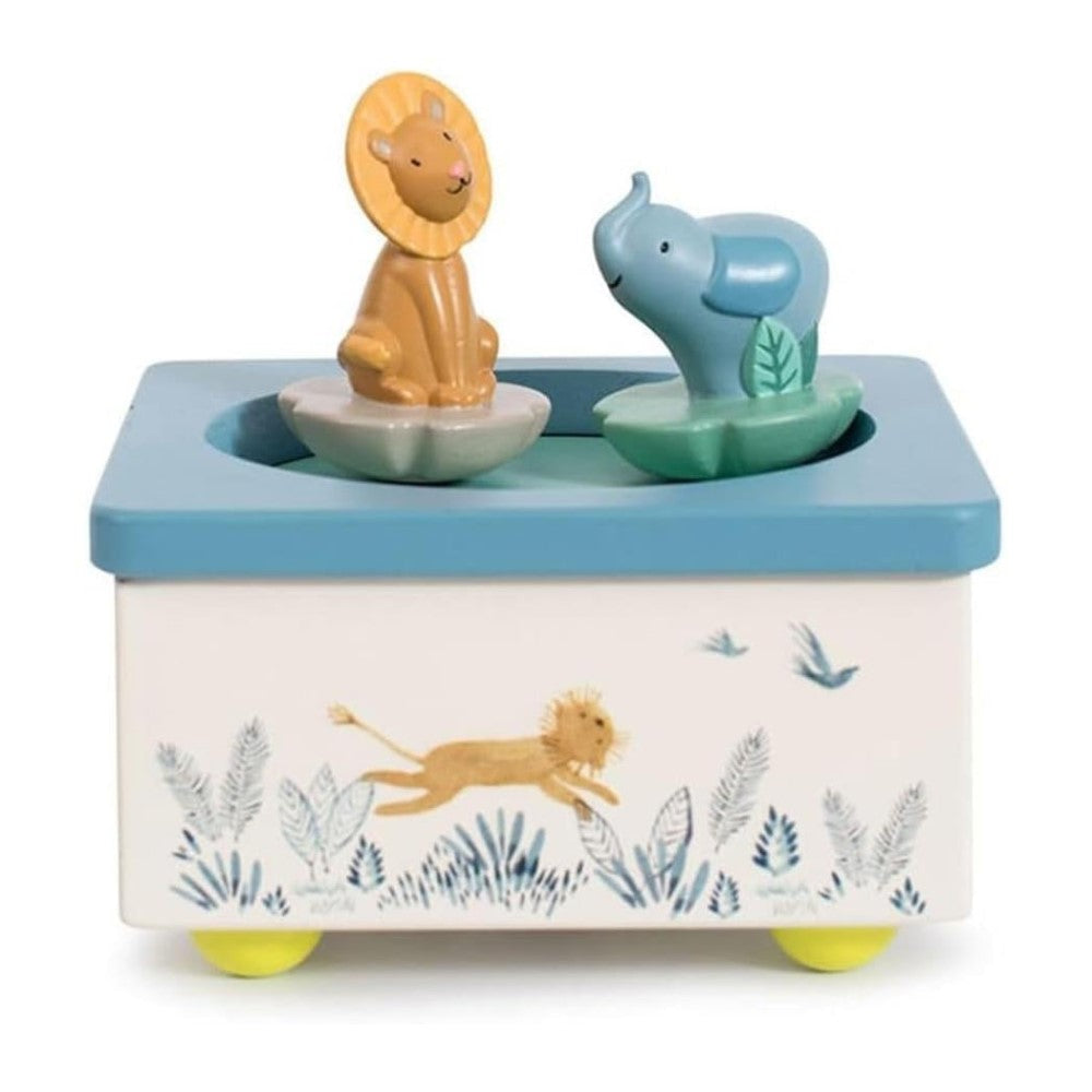 Moulin Roty Müzik Kutusu - Aslan ve Fil